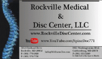 Rockville Medical & Disc Center, LLC - Rockville, MD
