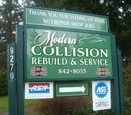Modern Collision Rebuild & Service - Bainbridge Island, WA